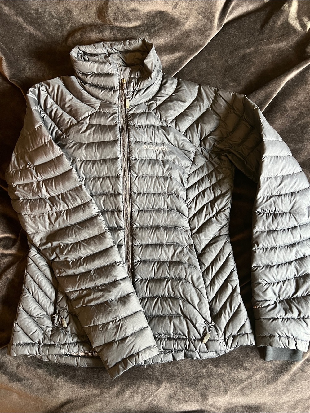 Columbia Women's Black Quilted Packable Puffer Jacket Size M